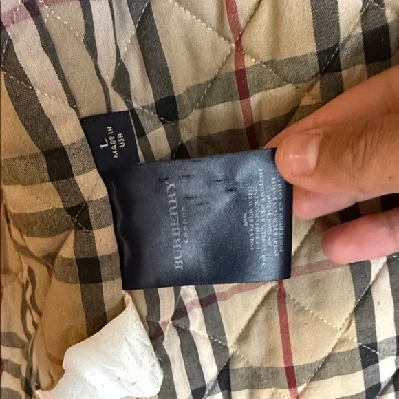 Authentic Burberry Insulated Coat